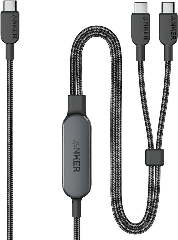 "Anker - Cable de carga/sincronización - Cable USB-A/USB-C 322 (3 pies)"