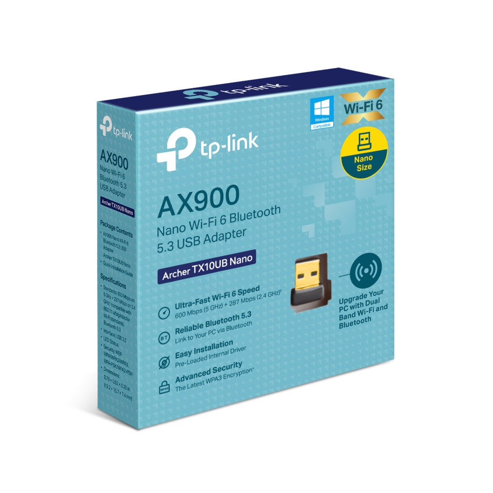 TP-Link - Archer TX10UB Nano AX900 Nano