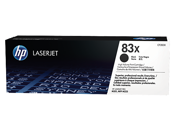 HP 83X - Alto rendimiento - negro