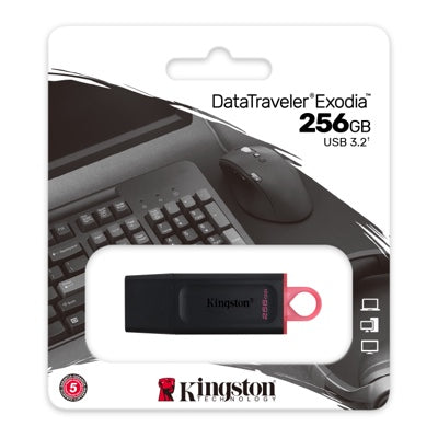 Kingston DataTraveler Exodia - Unidad flash USB - 128 GB