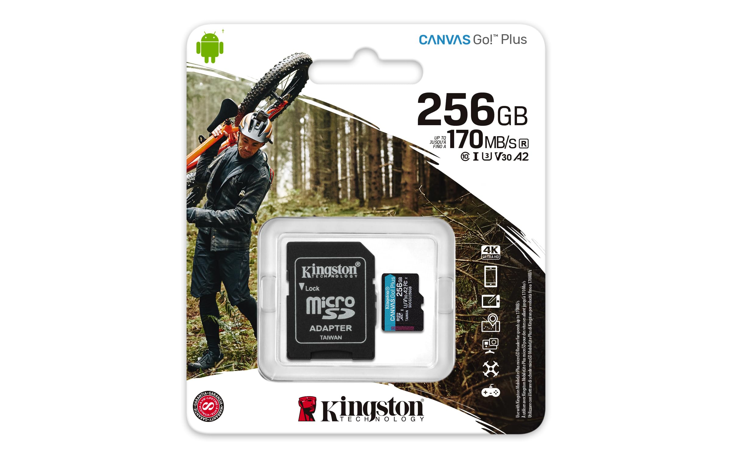Kingston - Flash memory card - microSDXC