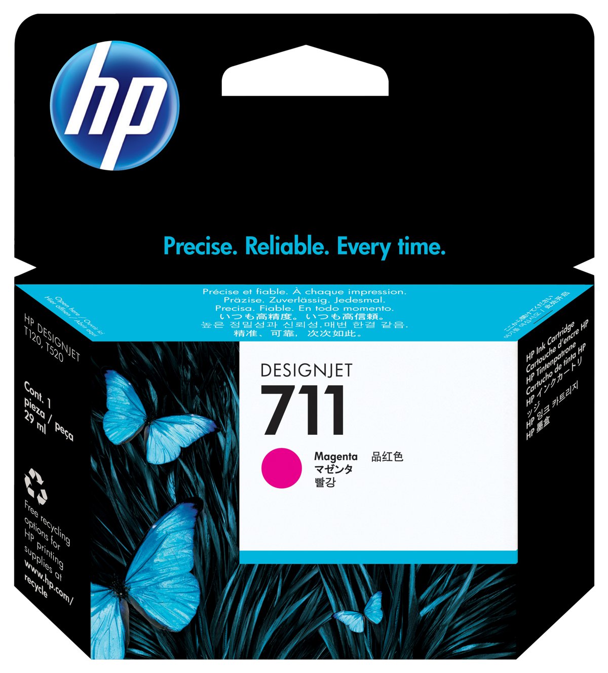 HP 711 - 29 ml - magenta