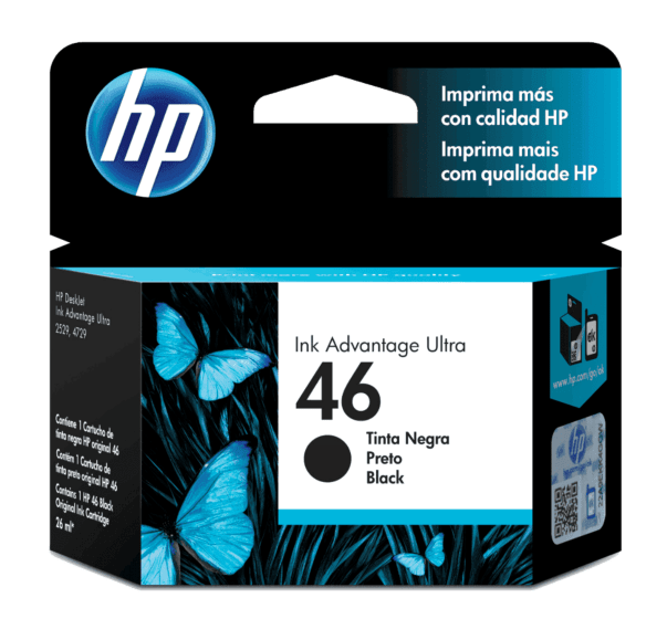 HP 46 - 26 ml - negro