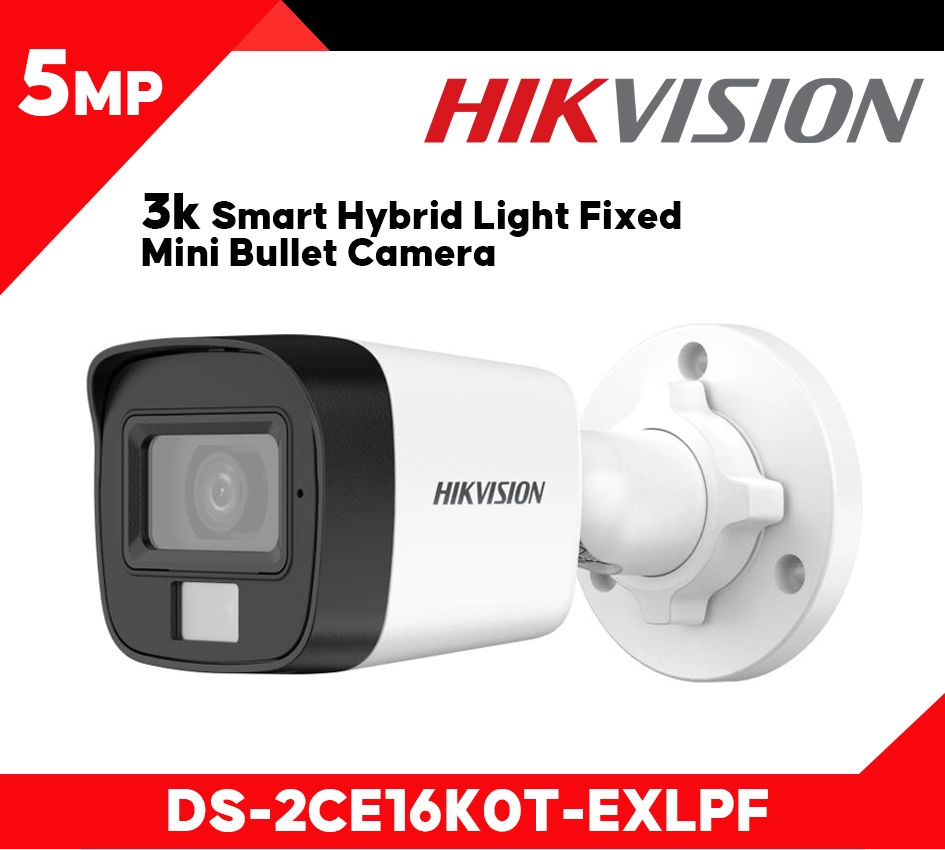 Hikvision - Surveillance camera - DS-2CE16K0T-EXLPF(2.8mm) Turbo