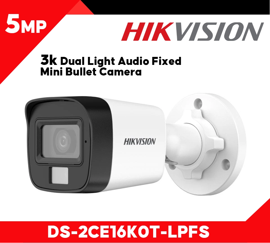 Hikvision - Surveillance camera - DS-2CE16K0T-LPFS