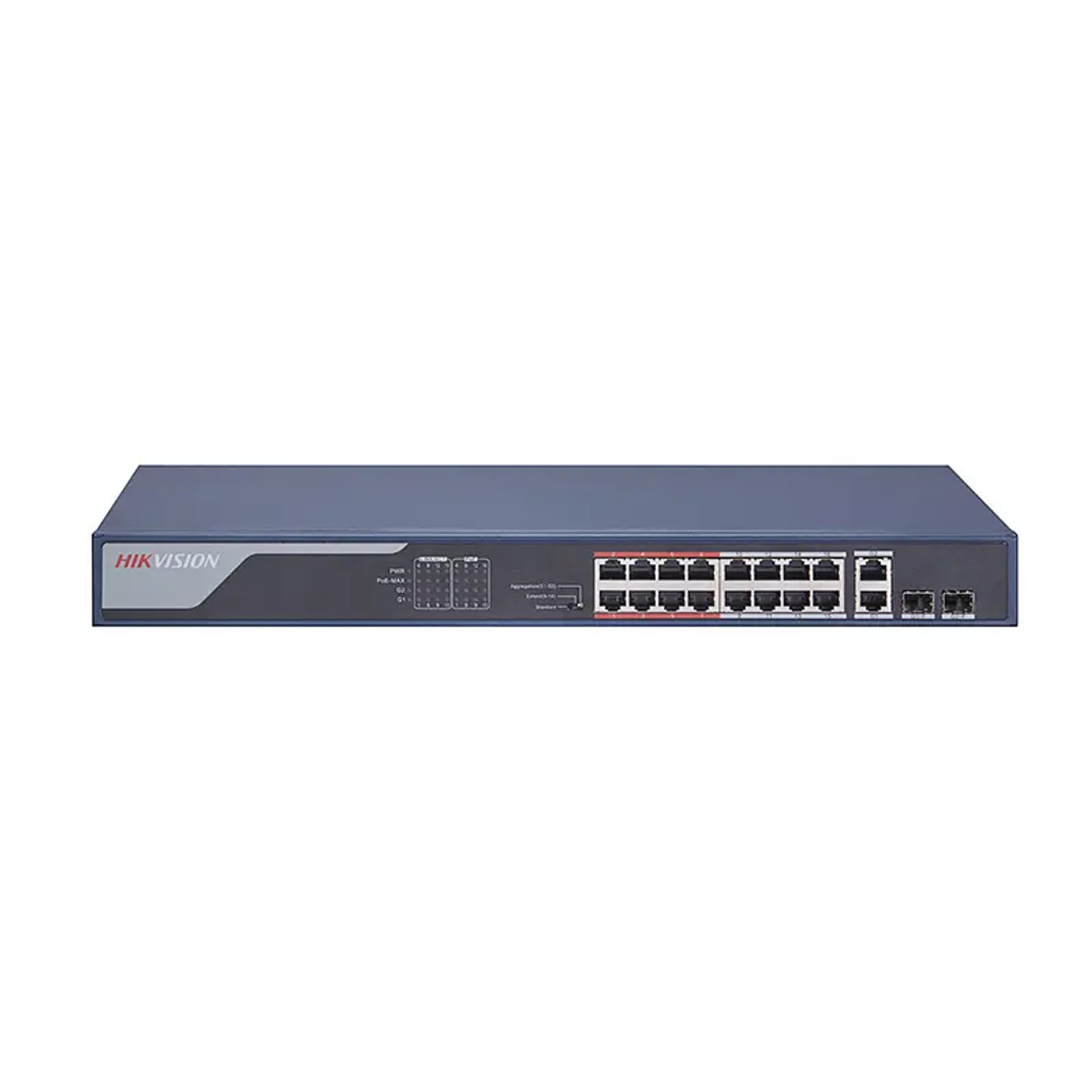 Hikvision - Switch - 16 Port Fast Ethernet Smart PO