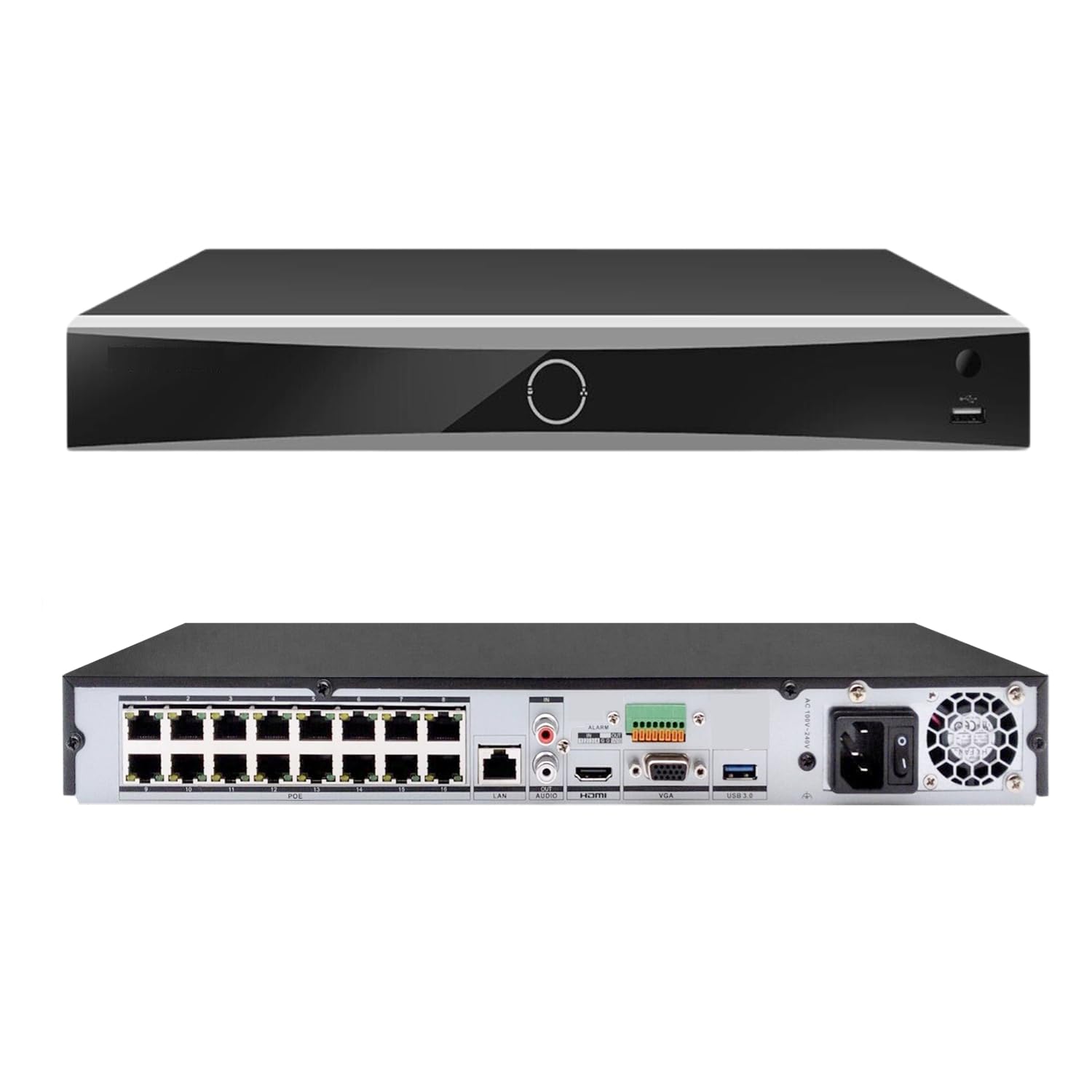 Hikvision - Standalone NVR - 16 Video Channels