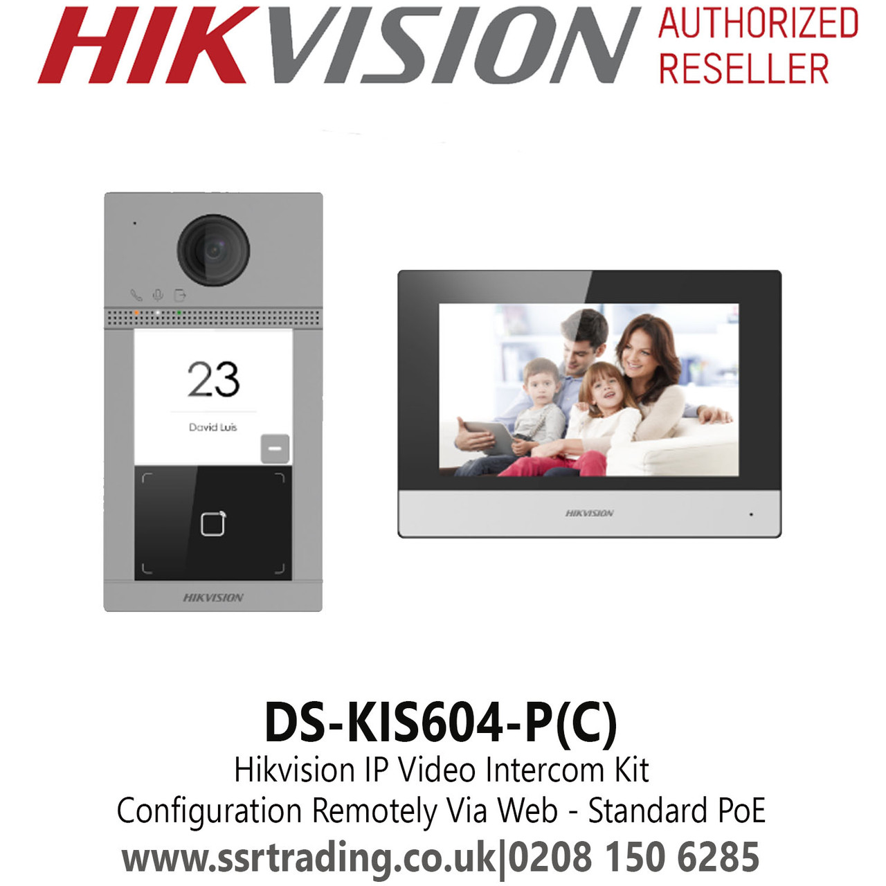 Hikvision - Video intercom system - DS-KIS604-P IP