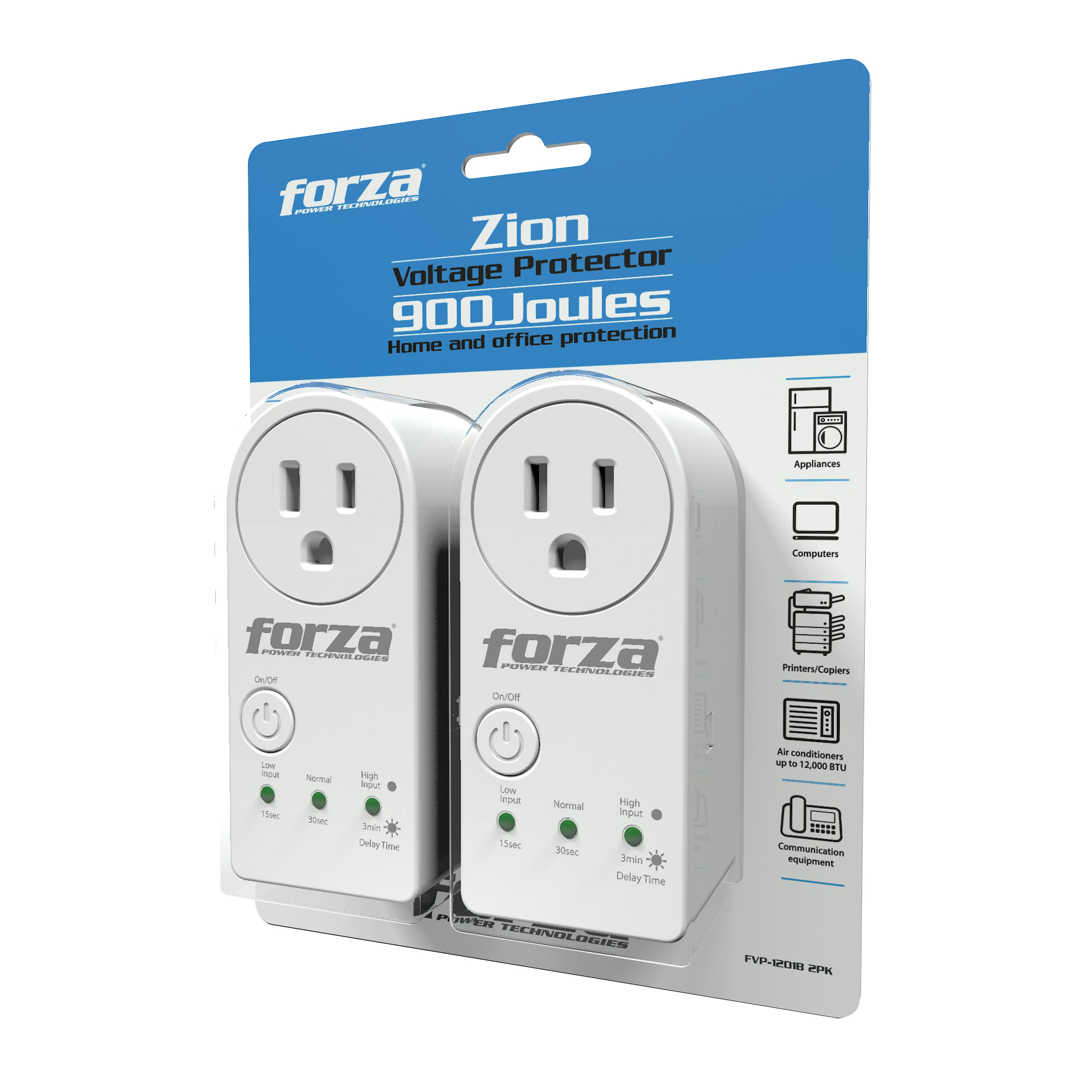 Forza Surge P FVP-1201B 900J 1 Out 110V US