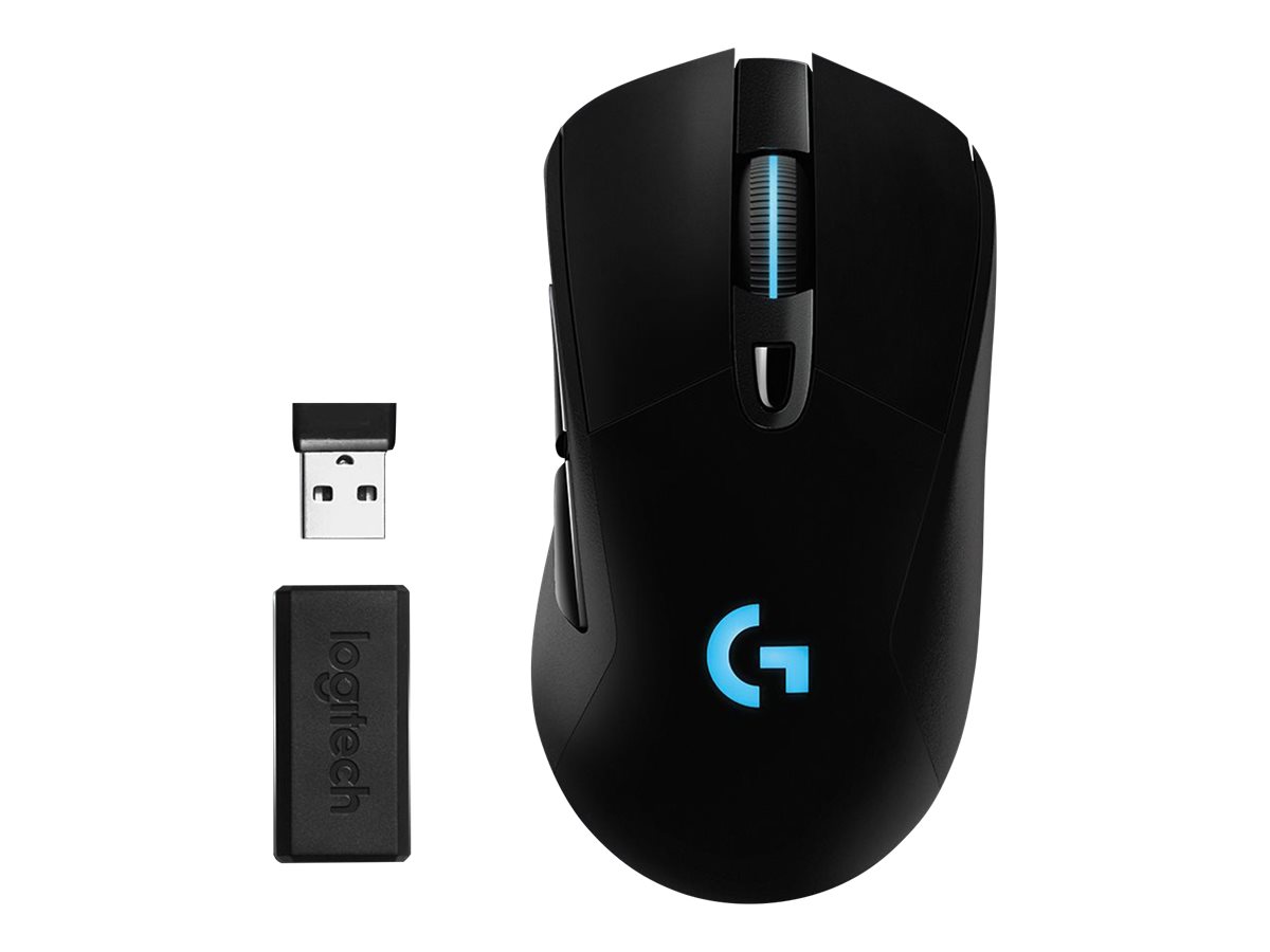 Logitech Wireless Gaming Mouse G703 LIGHTSPEED with HERO 25K Sensor - Ratón - óptico