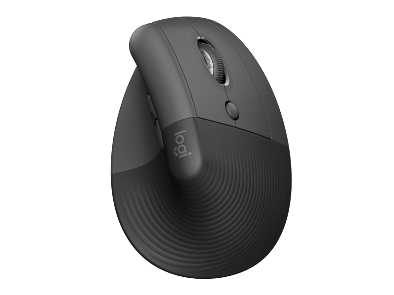 Logitech Lift Vertical Ergonomic Mouse - Ratón vertical - ergonómico