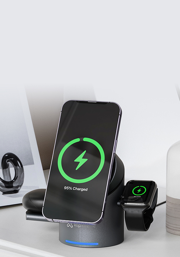 Klip Xtreme - Charging stand / battery charger - 15 Watt