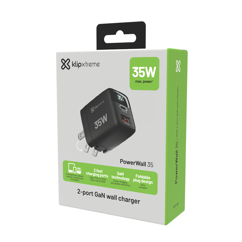 Klip Xtreme - Power converter / charger - 35 Watt