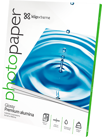 Klip Xtreme - Papel fotográfico brillante - Papel de fotografía satinado repelente al agua