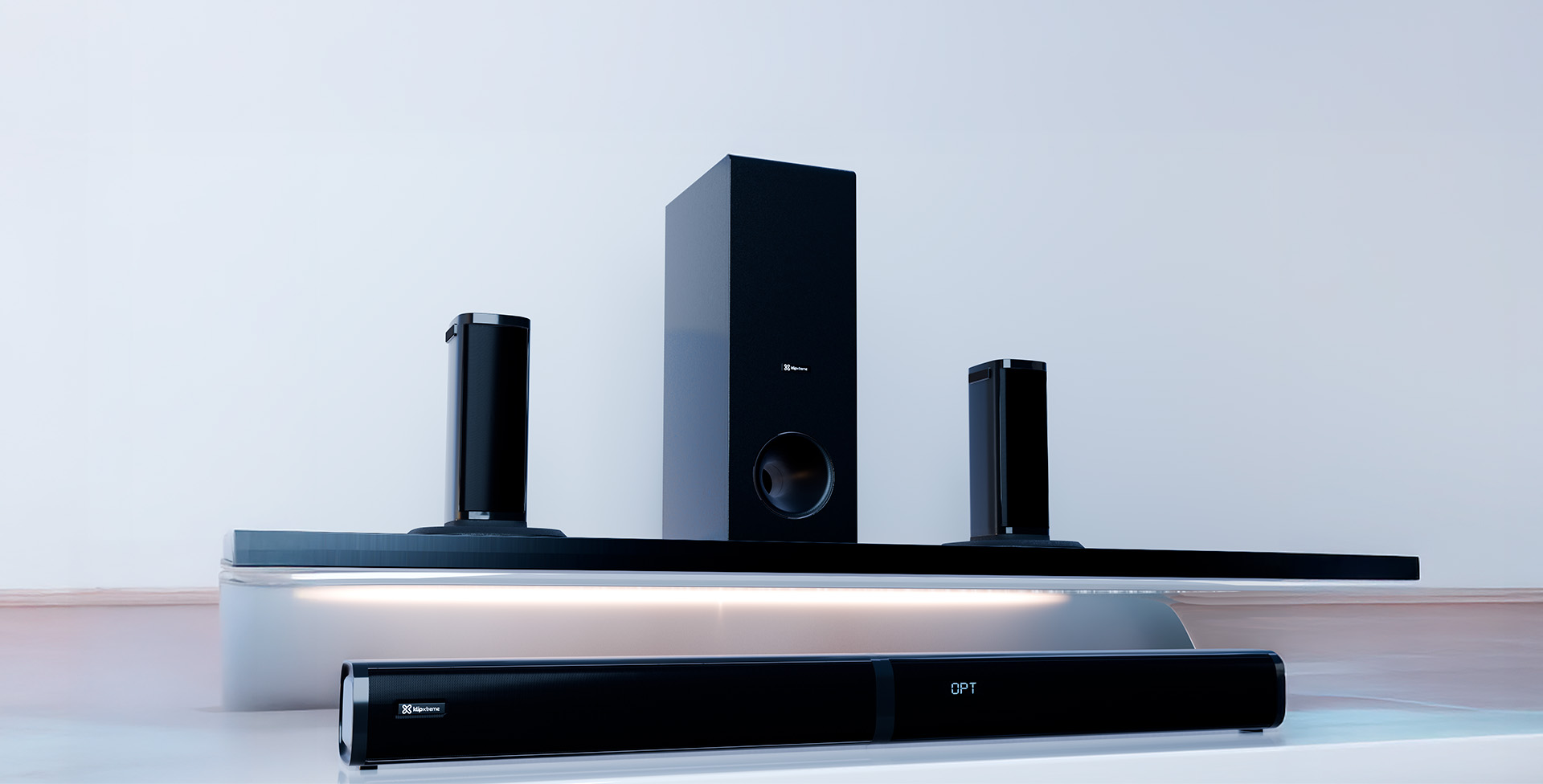 Klip Xtreme - Sound bar - Black