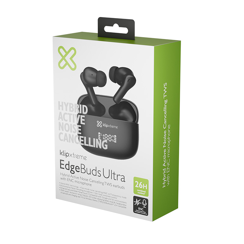 Klip Xtreme - True wireless earphones - Para Phone / Para Portable electronics / Para Tablet