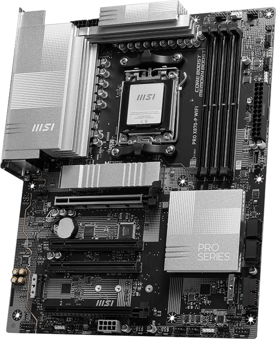 MSI - Motherboard - Pro X870-P Wifi AM5 DDR5
