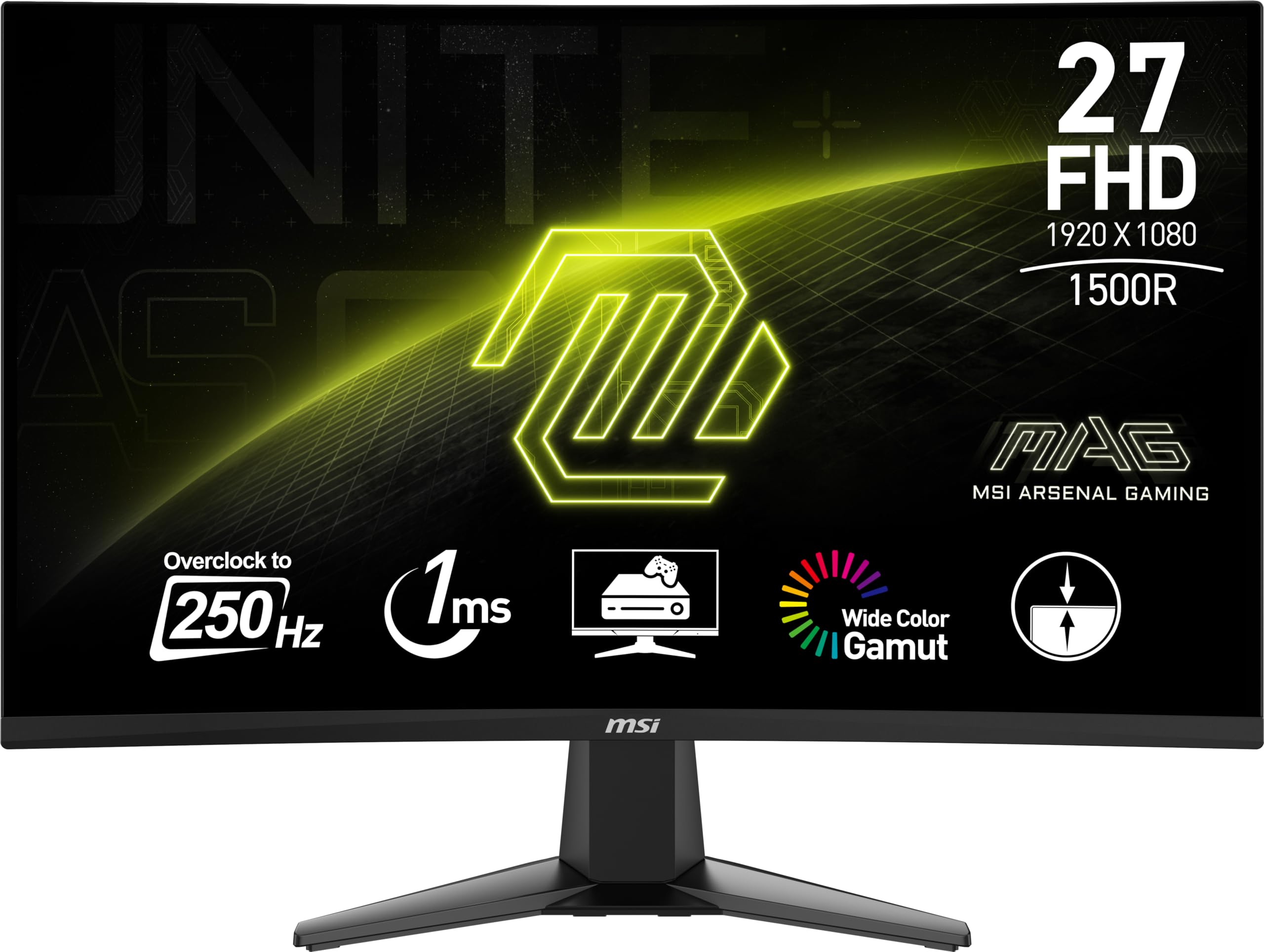 MSI - LED-backlit LCD monitor - 24"