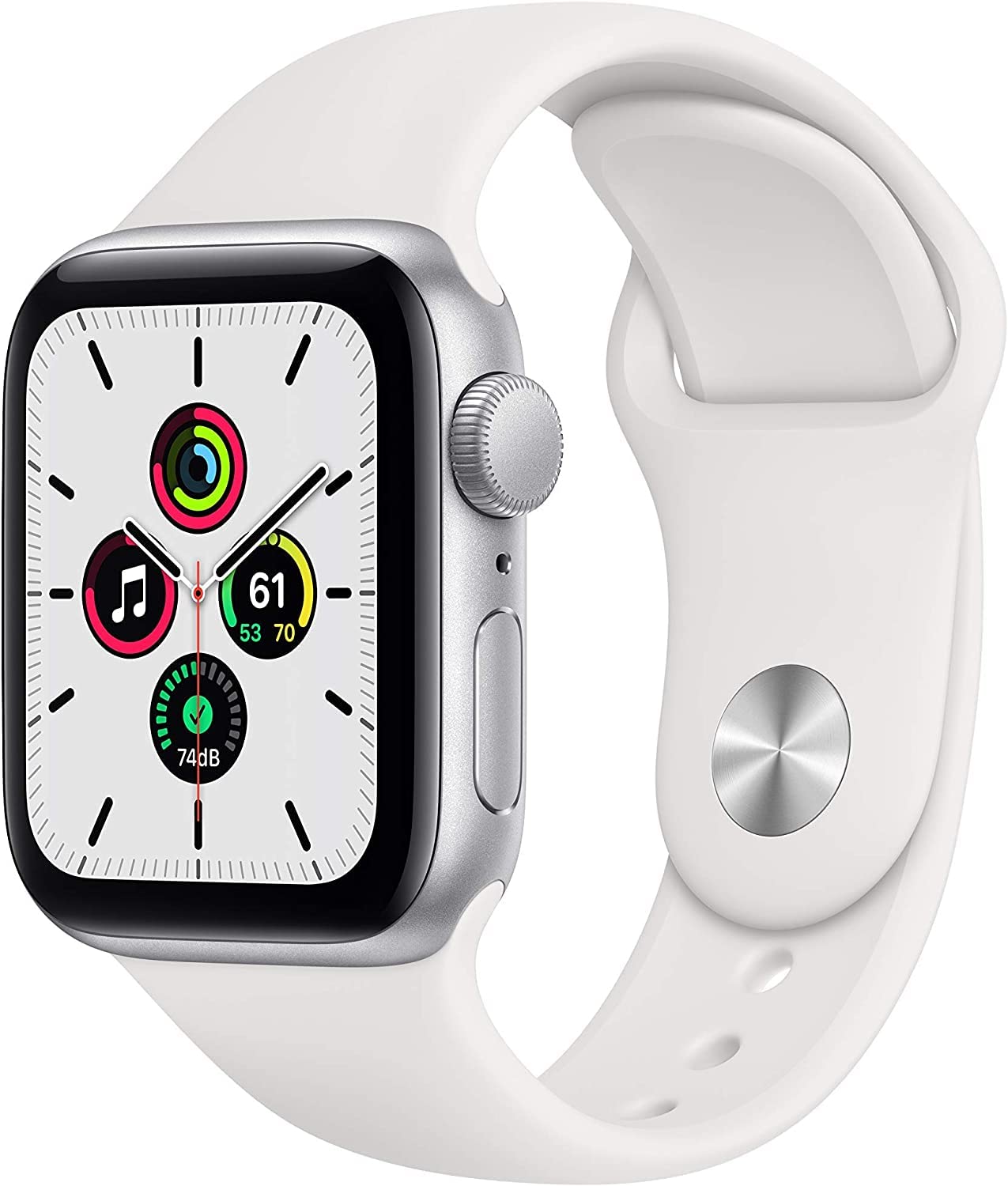 Apple - Smart watch - Aluminum silver