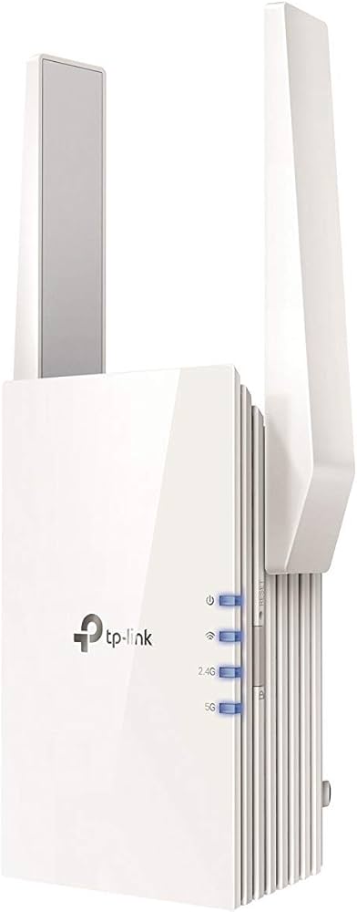 TP-Link RE505X - Extensor de Red Wi-Fi 6 AX1500 - 300 Mbps a 2.4GHz + 867Mbps a 5GHz-2 × antenas externas