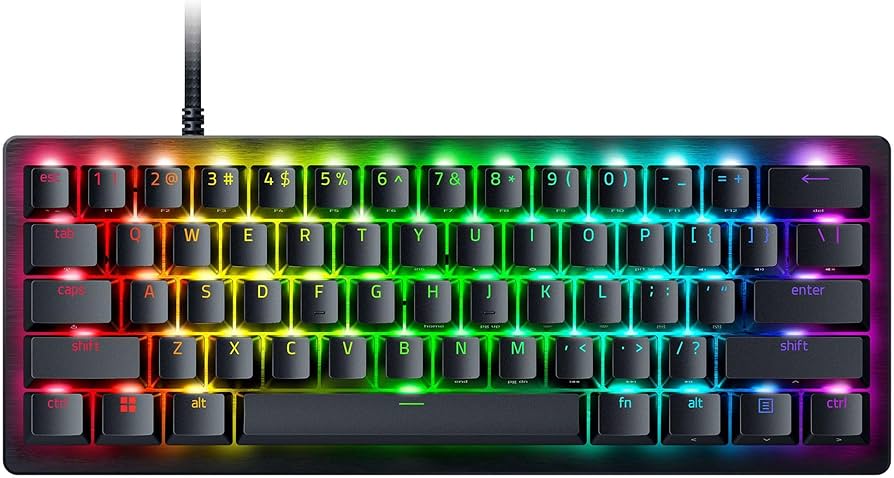 Razer - Keyboard - Huntsman V3 X Tenkeyless Optic
